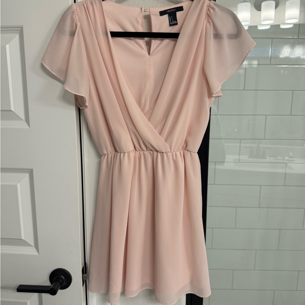 Pink Sleeve Dress